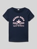 s.Oliver RED LABEL Regular Fit T-Shirt aus reiner Baumwolle Marine