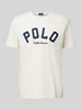 Polo Ralph Lauren T-shirt met labeldetail Ecru