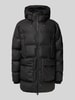 RAINS Steppjacke mit Zweiwege-Reißverschluss Black
