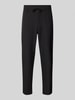 BOSS Green Regular Fit Stoffhose mit Tunnelzug Modell 'Convert' Black