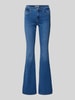 Only Bootcut Jeans aus Baumwoll-Mix Modell 'REESE' Hellblau