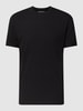 Drykorn T-Shirt mit fixierten Ärmelumschlägen Modell 'THILO' Schwarz
