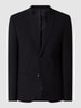 Esprit Collection Slim Fit 2-Knopf-Sakko mit Stretch-Anteil Black