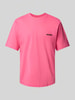 REVIEW T-Shirt mit Rundhalsausschnitt Pink