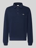 Lacoste Bluza o kroju regular fit z czystej bawełny Granatowy