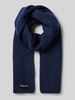 Jack & Jones Sjaal met labeldetail Marineblauw