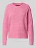 Vero Moda Gebreide pullover met lange mouwen, model 'DOFFY' Felroze