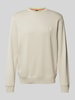 BOSS Orange Sweatshirt mit Label-Patch Modell 'Westart' Sand