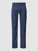 BOSS Stoffen broek met 5-pocketmodel, model 'Maine' Blauw