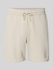 Only & Sons Regular Fit Sweatshorts mit Viskoseanteil Modell 'NEW KODYL' Offwhite