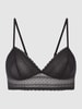 DKNY Triangel-BH aus Spitze Black