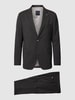 Tommy Hilfiger Slim fit pak met klepzakken Antraciet