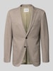 Pierre Cardin Fein strukturiertes Slim Fit 2-Knopf-Sakko Modell 'Michel' Hellbraun