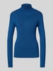 ICHI Strickpullover mit Rollkragen Modell 'MAFA' Blau