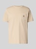 Carhartt Work In Progress T-shirt met labeldetail Beige