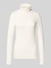 Marc O'Polo Slim Fit Langarmshirt aus Modal-Mix Offwhite