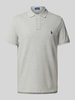 Polo Ralph Lauren Slim Fit Poloshirt mit Label-Stitching Beige