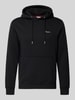 Pepe Jeans Regular fit hoodie van katoenmix, model 'GRIFFIN' Zwart