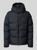 Polo Ralph Lauren Daunenjacke mit Logo-Stitching Black