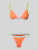 Banana Moon Bikiniset met structuurmotief, model 'TANEOFIABA SANTACOLOR' Oranje