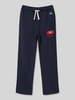 CHAMPION Sweatpants mit Logo-Stitching Marine