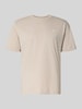 Marc O'Polo Regular Fit T-Shirt aus reiner Baumwolle Hellgrau