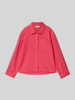 Only Regular fit overhemdblouse van puur katoen, model 'THYRA‘ Felroze