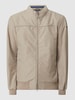 Geox Blouson met opstaande kraag, model 'Vincit'  Beige