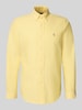 Polo Ralph Lauren Regular fit vrijetijdsoverhemd met logostitching, model 'Cub' Geel