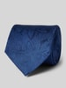 Monti Seidenkrawatte mit floralem Allover-Print (7 cm) Marine