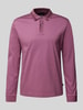 BOSS Poloshirt mit Label-Detail Modell 'Pleins' Purple