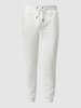 Guess Sweatpants mit Label-Applikation Offwhite