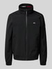 Tommy Jeans Jacke mit Stehkragen Black