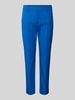 Weekend Max Mara Slim fit stoffen broek met riemlussen, model 'CECCO' Koningsblauw