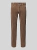 Christian Berg Men Cordhose im 5-Pocket-Design Taupe