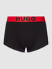 HUGO Trunks mit elastischem Logo-Bund Black