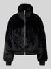 Only Regular Fit Bomberjacke mit Kunstfell Modell 'VENICE' Black