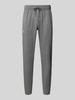 Under Armour Regular Fit Sweatpants mit Label-Stitching Dunkelgrau