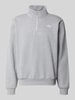 The North Face Regular Fit Sweatshirt mit Troyer Modell "EVOLUTION" Mittelgrau