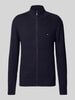 Tommy Hilfiger Strickjacke mit Logo-Stitching Black