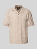 Only & Sons Freizeithemd mit Lochmuster Modell 'ARON' Beige