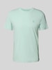 s.Oliver RED LABEL Regular Fit T-Shirt aus reiner Baumwolle Mint