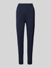 Schiesser Relaxed fit sweatpants met deelnaden Donkerblauw