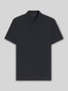 BOSS Regular Fit Poloshirt aus Baumwolle-Seiden-Mix Modell 'PARRIS' - BECKHAM x BOSS Marine