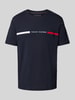 Tommy Hilfiger Regular Fit T-Shirt aus reiner Baumwolle Marine