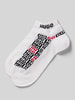 HUGO Sneakersokken met logodetail in set van 2 Wit