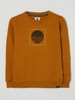 Garcia Sweatshirt aus Baumwollmischung Camel