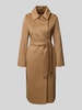 Max Mara Studio Regular Fit Mantel aus reiner Schurwolle Modell 'BCOLLAG' Camel