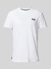 Superdry T-Shirt mit Label-Stitching Weiss