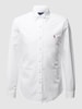 Polo Ralph Lauren Slim Fit Freizeithemd aus Oxford Weiss